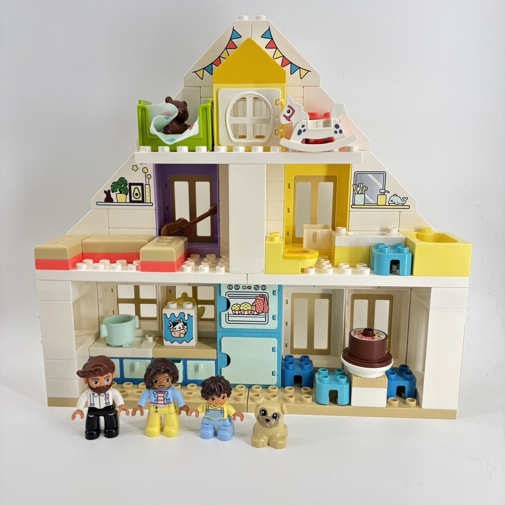 LEGO DUPLO: Modular Playhouse 10929 Set‎ Discontinued 99% Complete